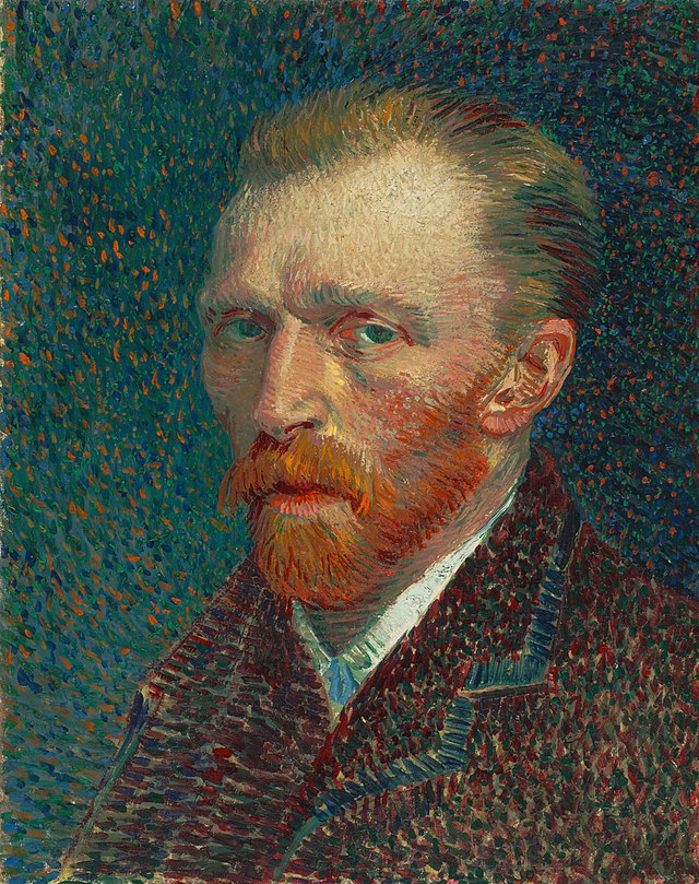 Zelfportret van Vincent Van Gogh